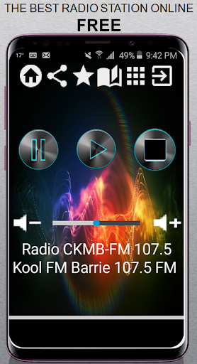 Android application CA Radio CKMB-FM 107.5 Kool FM screenshort