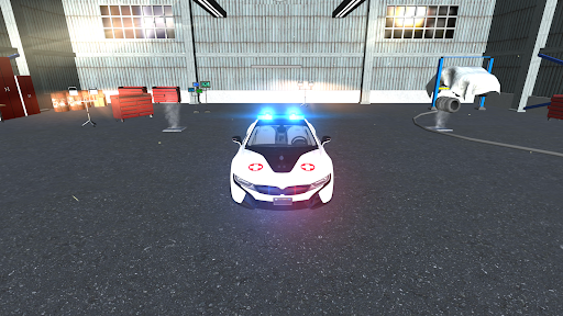 Audi Police Car Parking