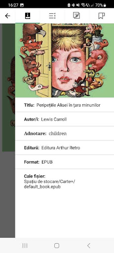Android application carte+ screenshort