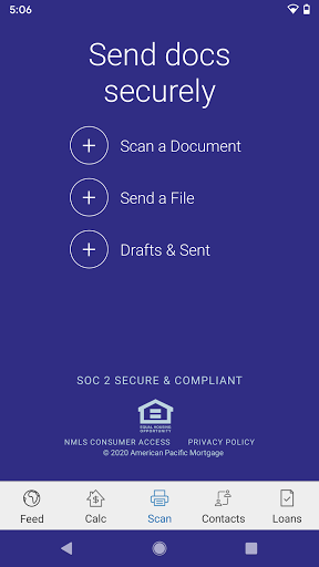 Screenshot of Coast2Coast Lending