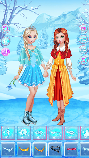 Icy Dress Up Girls Games Apps On