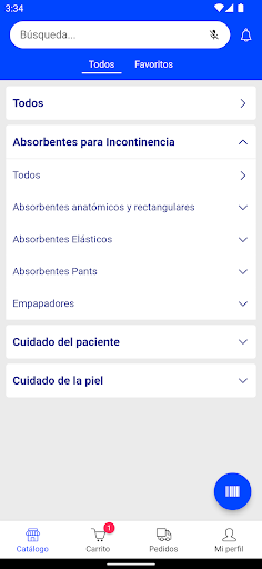 Android application EasyLindor screenshort