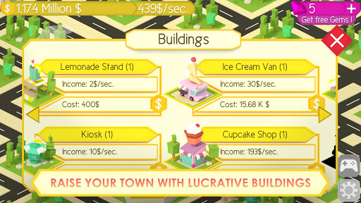 Idle Town Screen 3