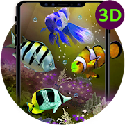 3d Aquarium Koi Wallpapers - Fish Live Backgrounds  Icon