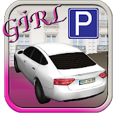 Girl Car Parking 3D icon
