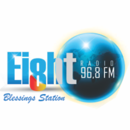 Eight Radio - 96.8 FM Bandung logo