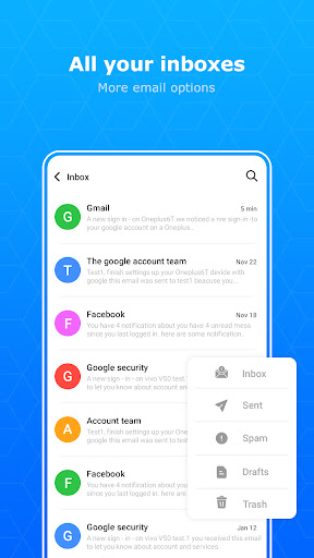 All Email Connect Screen 2