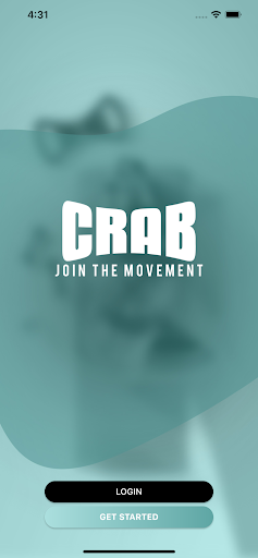 Android application CRAB FITNESS screenshort