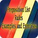 Preposition Rules Examples