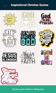 Inspirational Stickers - Christian 7.3 screenshots 5
