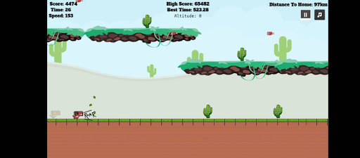 Dino Runs Home Screen 3