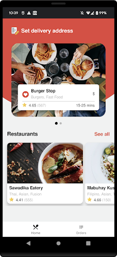 Mobile Ordering Demo App