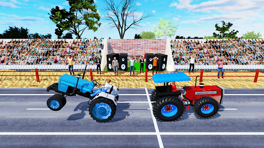 Tractor Trolly Cargo Sim Game
