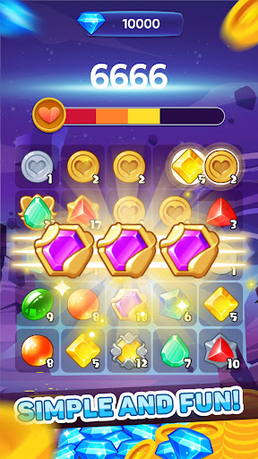 Gem Planet Merge- Puzzle