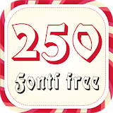 250 Fonts Free icon