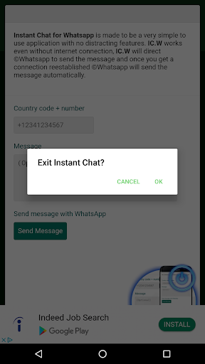 Instant Chat for Whatsapp Screen 3