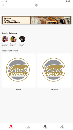 Android application Bayhass - بيهس screenshort