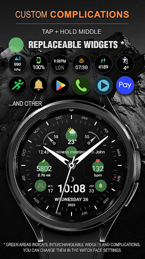 WFP 311 Modern watch face screenshot 35