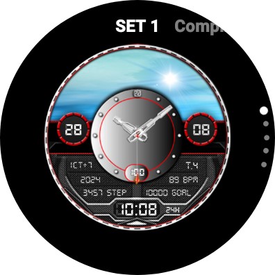 N-SPORT94 Weather Watch Face screenshot 7