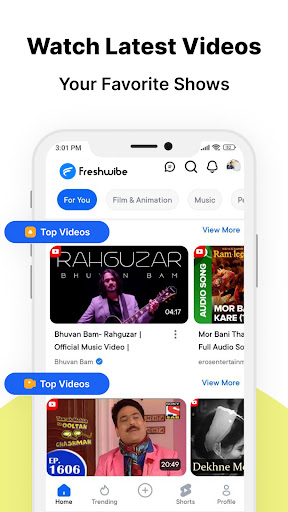 Freshwibe Screen 2
