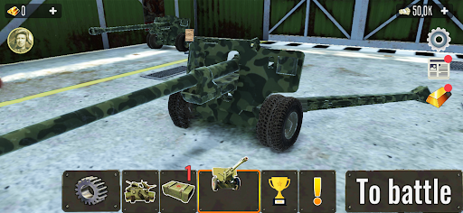 Artillery & War: WW2 War Games - Action - games