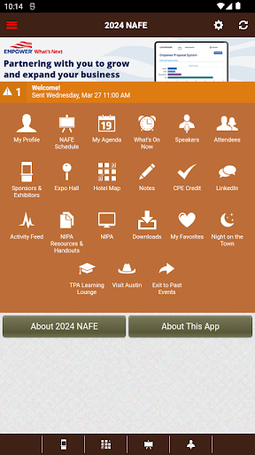 NAFE Screen 2