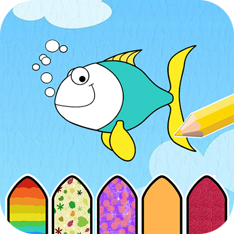 Kids Painting, Draw & Coloring | Educational Painting, Drawing, And Coloring games for kids, This is a game - app fun and creative doodling, painting, & drawing app for boys and girl