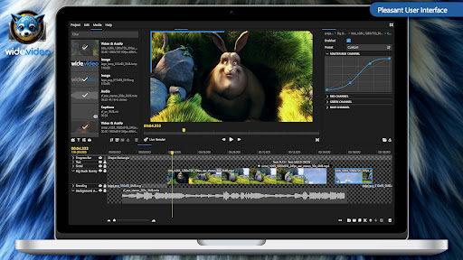 Android application wide.video screenshort