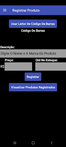Cupom Não Fiscal e Estoque Screen 3