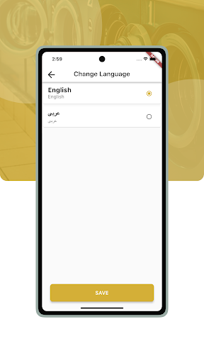 Android application Easyclean Laundry Owner screenshort