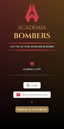 Android application Acadèmia Bombers - Oposicions screenshort