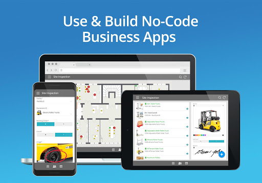 Android application AppSheet screenshort