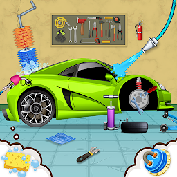 ଆଇକନର ଛବି Modern Car Wash Garage Games