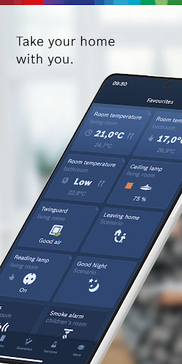 Android application Bosch Smart Home screenshort