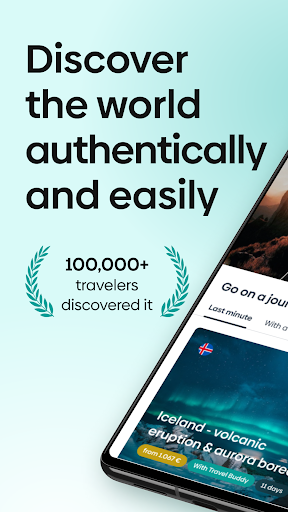 Android application Worldee Trip Planner & Journal screenshort