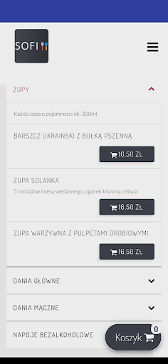 Android application SOFI screenshort
