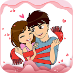 Cover Image of Download Love Couple WAStickers - Love Stickers 2021  APK