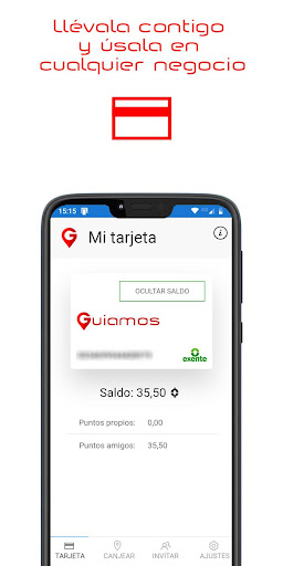 Android application Guiamos screenshort