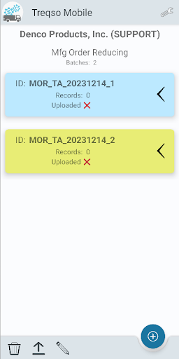 Treqso Mobile Screen 2
