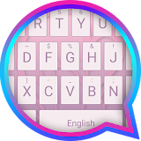 Grey Pink Theme&Emoji Keyboard icon