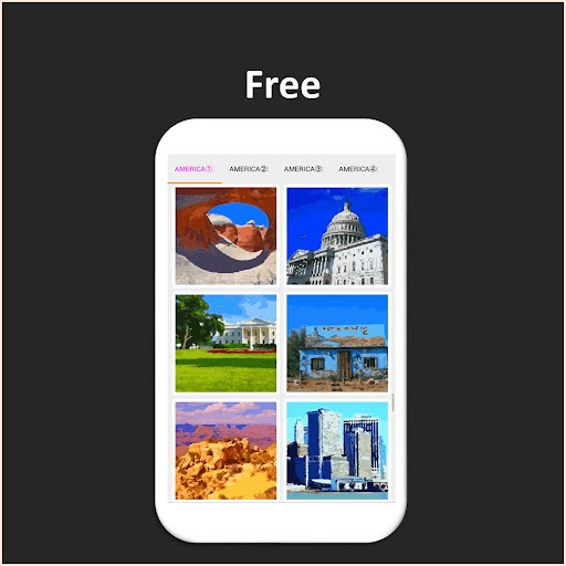 Color by Number - america Screen 2