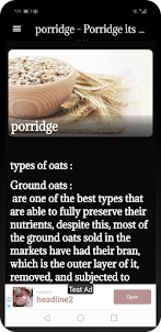 porridge-benefits and use