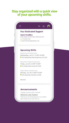 GrapeTree Medical Staffing Screen 2