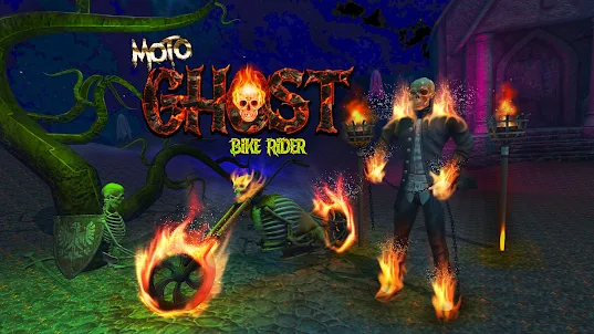 juego motociclista fantasma 3D
