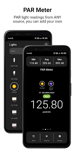 LuxMaster - Light Meter Screen 2
