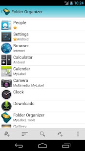Folder Organizer lite Bildschirmfoto