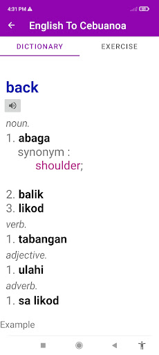 English To Cebuano Dictionary