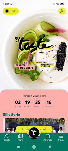 Android application Taste of Paris 2023 screenshort