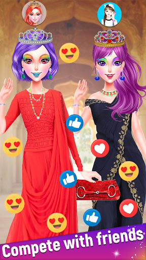 Android application Royal Doll DressUp Battle Show screenshort