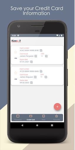 Keep it - Secure Screen 2